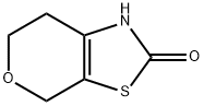 2H-Pyrano[4,3-d]thiazol-2-one,  1,4,6,7-tetrahydro- 化学構造式