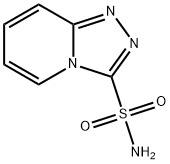 1,2,4-Triazolo[4,3-a]pyridine-3-sulfonamide(9CI) 化学構造式