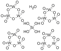 Tungstosilicic Acid Hydrate Structure