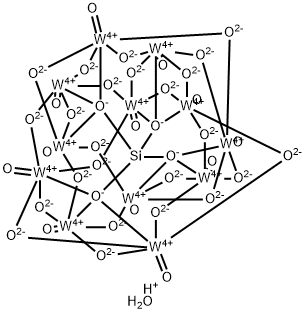硅钨酸水合物,12027-43-9,结构式