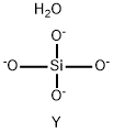 硅酸氧化二钇,12027-88-2,结构式