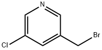 3-(溴甲基)-5-氯吡啶 结构式