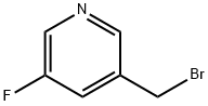3-(ブロモメチル)-5-フルオロピリジン HBR 化学構造式