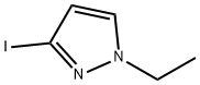 1-エチル-3-ヨードピラゾール 化学構造式