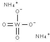 ammonium wolframate 结构式