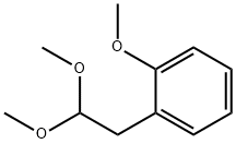 2-甲氧基苯乙醛二甲缩醛 结构式