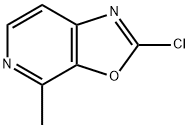 Oxazolo[5,4-c]pyridine, 2-chloro-4-Methyl- Struktur