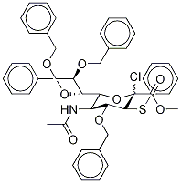 120308-52-3 Methyl 5-acetamido-4,7,8,9-tetra-O-benzyl-2-chloro-2,3,5-trideoxy-3-phenylthio-D-erytho-L-gluco-2-nonulopyranosonate