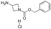 3-Amino-azetidine-1-carboxylic acid benzyl ester hydrochloride Structure