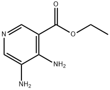 ethyl 4,5-diaminonicotinate Struktur