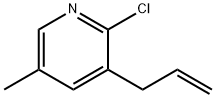 3-Allyl-2-chloro-5-methylpyridine,1203498-97-8,结构式
