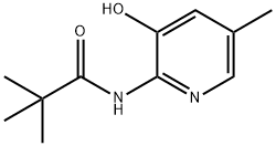 N-(3-Hydroxy-5-methylpyridin-2-yl)pivalamide Struktur