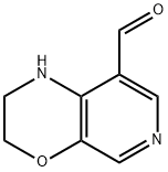 2,3-Dihydro-1H-pyrido[3,4-b][1,4]oxazine-8-carbaldehyde Struktur