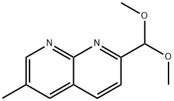 2-(Dimethoxymethyl)-6-methyl-1,8-naphthyridine Structure