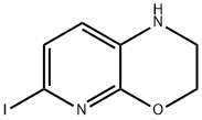 6-Iodo-2,3-dihydro-1H-pyrido[2,3-b][1,4]oxazine Struktur