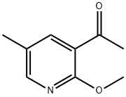 1-(2-Methoxy-5-methylpyridin-3-yl)ethanone Struktur