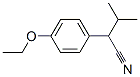 Benzeneacetonitrile, 4-ethoxy-alpha-(1-methylethyl)- (9CI) Struktur