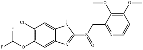 6-Chloro Pantoprazole Struktur