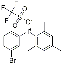 (3-BROMOPHENYL)(2,4,6-TRIMETHYLPHENYL)IODONIUM TRIFLATE,1203709-76-5,结构式