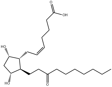 乌诺前列酮, 120373-36-6, 结构式