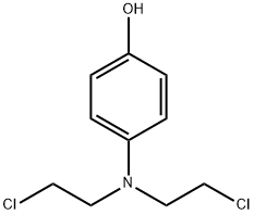 Hydroxyaniline mustard  Struktur