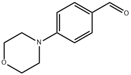 4-(4-吗啉)苯甲醛, 1204-86-0, 结构式