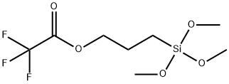 3-TRIFLUOROACETOXYPROPYLTRIMETHOXYSILANE Structure