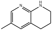 6-Methyl-1,2,3,4-tetrahydro-1,8-naphthyridine Structure