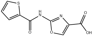 2-[(2-Thienylcarbonyl)amino]-1,3-oxazole-4-carboxylic acid|2-[(2-THIENYLCARBONYL)AMINO]-1,3-OXAZOLE-4-CARBOXYLIC ACID