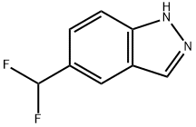 5-(Difluoromethyl)-1H-indazole Struktur