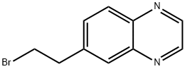 6-(2-Bromoethyl)quinoxaline Struktur