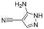 5-aMino-1H-pyrazole-4-carbonitrile Structure