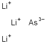 trilithium arsenide Struktur
