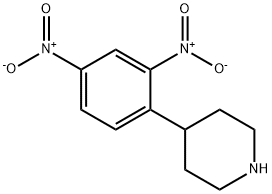 4-(2,4-dinitrophenyl)-Piperidine Struktur