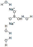 Boric acid disodium salt,tetrahydrate Structure