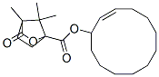 2-cyclododecenyl camphanate 结构式