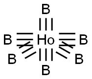 holmium hexaboride  Structure