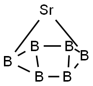 STRONTIUM BORIDE Structure