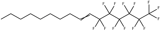 1-(PERFLUOROHEXYL)DEC-1-ENE Struktur