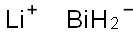 bismuth, compound with lithium (1:1) Structure