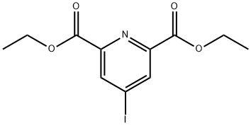 Diethyl 4-iodo-2,6-pyridinedicarboxylate 化学構造式