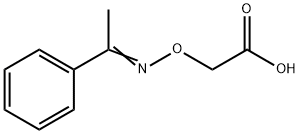 2-(((1-苯亚乙基)氨基)氧基)乙酸,1205-09-0,结构式