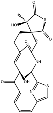 leinamycin, 120500-15-4, 结构式