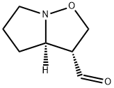 Pyrrolo[1,2-b]isoxazole-3-carboxaldehyde, hexahydro-, cis- (9CI) Structure