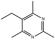 Pyrimidine, 5-ethyl-2,4,6-trimethyl- (9CI) Structure