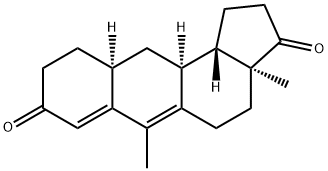 3,6-dimethyl-2,3,3a,4,5,8,9,10,10,11,11,11-dodecahydro-1H-cyclopenta(a)anthracene-3,8-dione 化学構造式