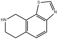 Thiazolo[4,5-h]isoquinoline, 6,7,8,9-tetrahydro- (9CI) Struktur