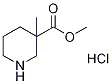 Methyl 3-Methylnipecotate HCl Struktur