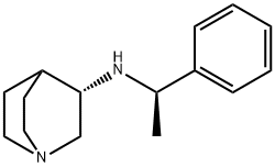 (R)-N-((S)-1-phenylethyl)quinuclidin-3-aMine Struktur
