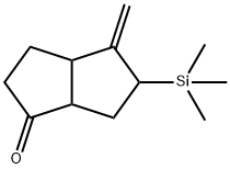 4-Methylene-5-(trimethylsilyl)hexahydro-1(2H)-pentalenone|